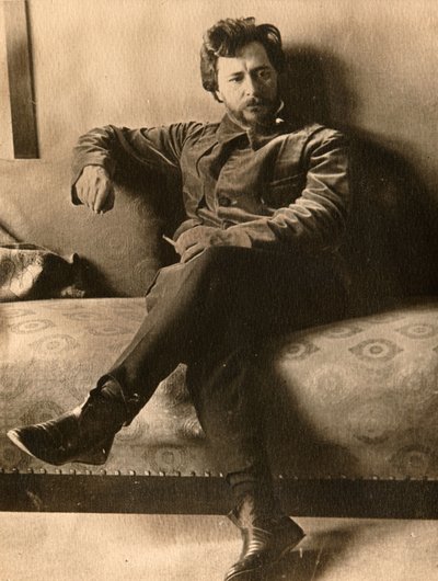 Portrait of the author Leonid Andreyev by Russian Photographer